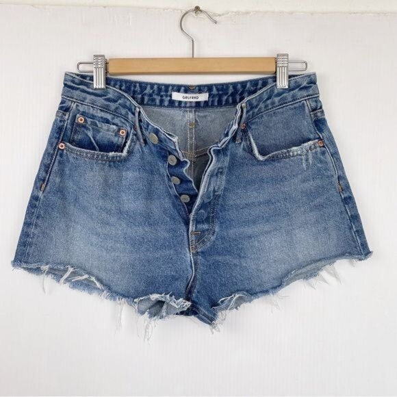 GRLFRND CINDY HIGH RISE SHORT SMITHS WASH 28 - Picture 3 of 12